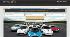 Desktop Screenshot of buyyourcar.co.uk